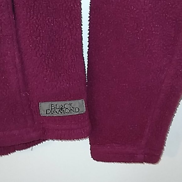 Raspberry Fleece Zip-Up - Picture 3 of 6